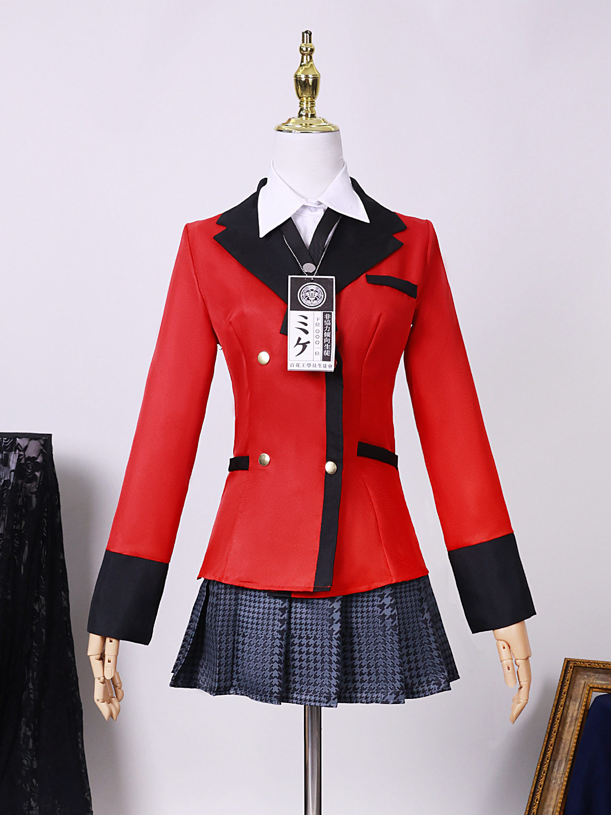 Kakegurui Cosplay Costume Yume - огляд і ціна Anime Cosplay Yumeko