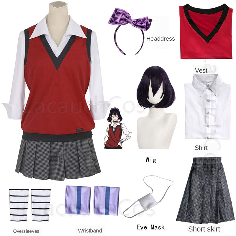 Jabami Yumeko Cosplay Compulsi - огляд і ціна Anime Cosplay Yumeko