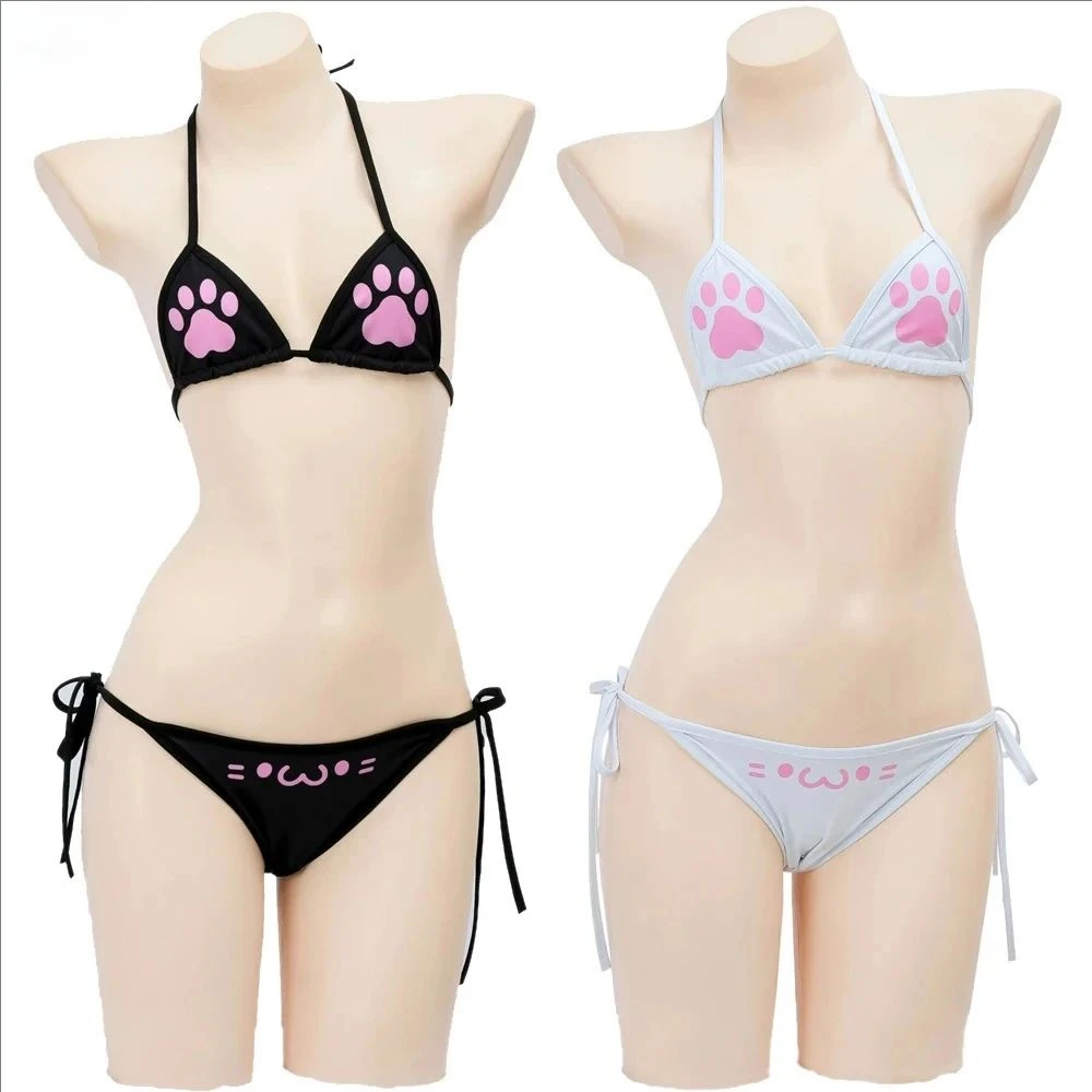 Women Sweet Anime Game Three P - огляд і ціна Anime Cosplay Bikini