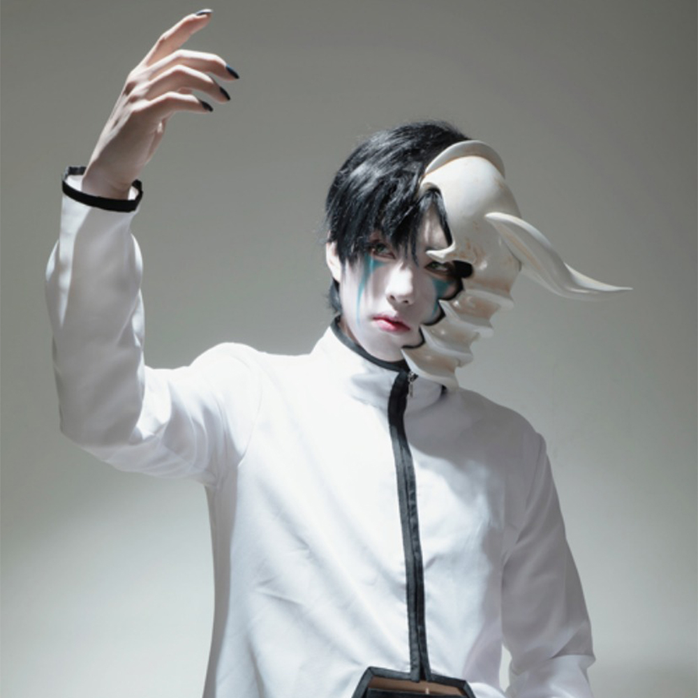 Anime Bleach Ulquiorra's Cospl - огляд і ціна Bleach Captain Coat